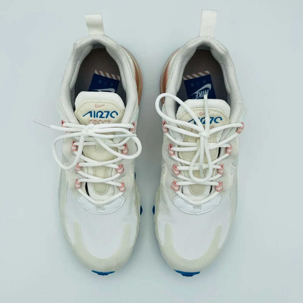 Wmns Nike Air Max 270 React Shoes Sz 7.5 - Picture 3 of 7